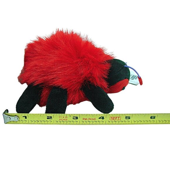 Galerie Love Bug Stuffed Animal Plush Toy Lady Bug Collectible Red Adorable 5" - Picture 4 of 11